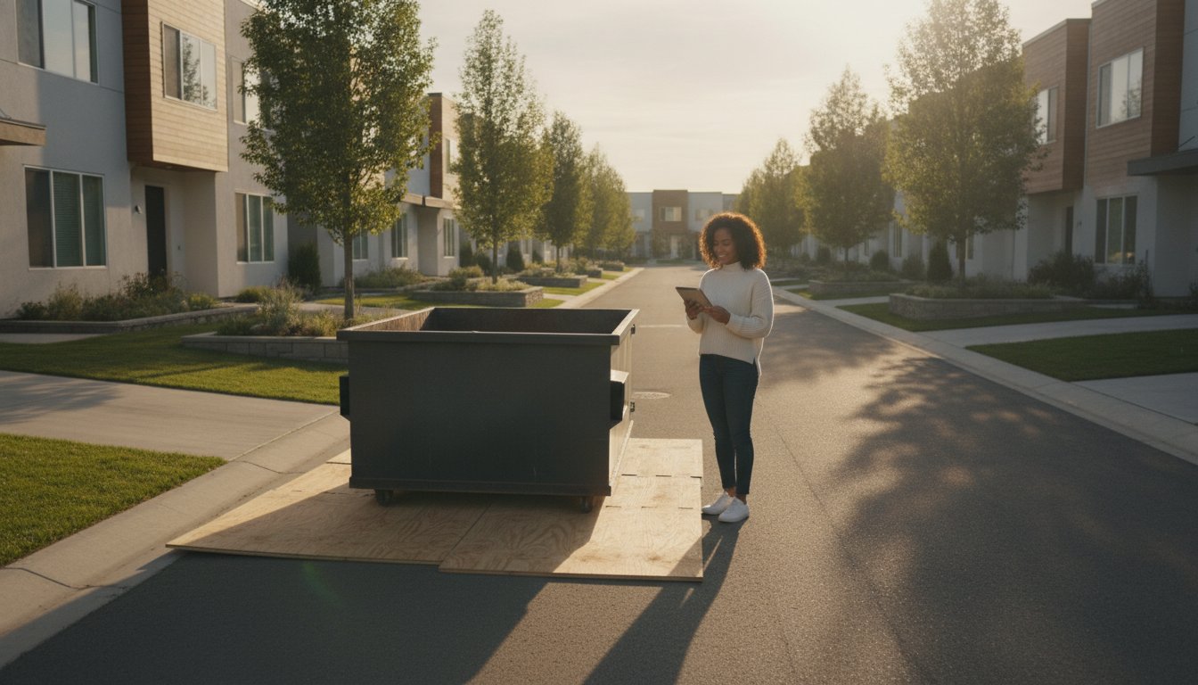 How to Navigate Dumpster Rental in an HOA Community: A 2026 Guide