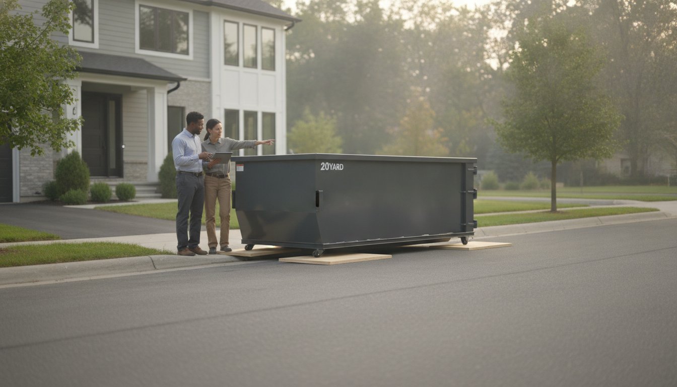 Best Place to Put a Dumpster on My Property: A 2026 Placement Guide
