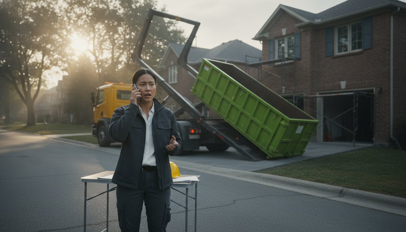 How to Handle a Dumpster Delivery Issue: A Troubleshooting Guide for 2026