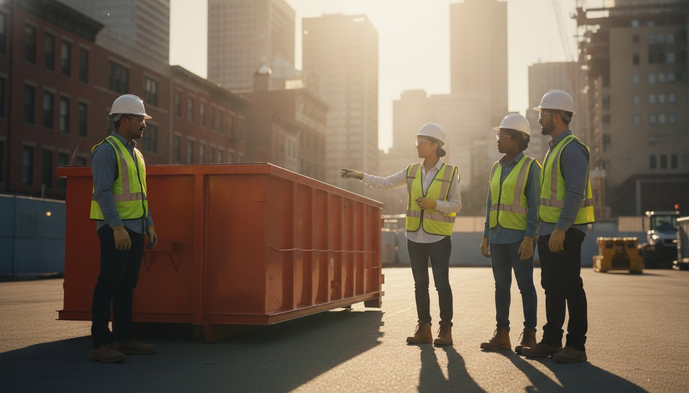 How to Communicate Dumpster Rules to a Work Crew: A Manager’s Guide