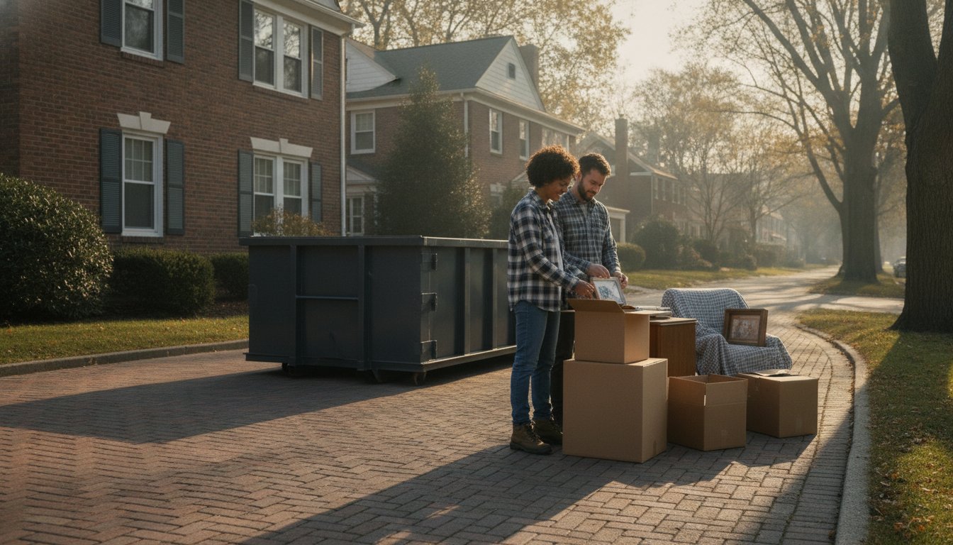 Estate Cleanout Dumpster Rentals in NY, IL & MA