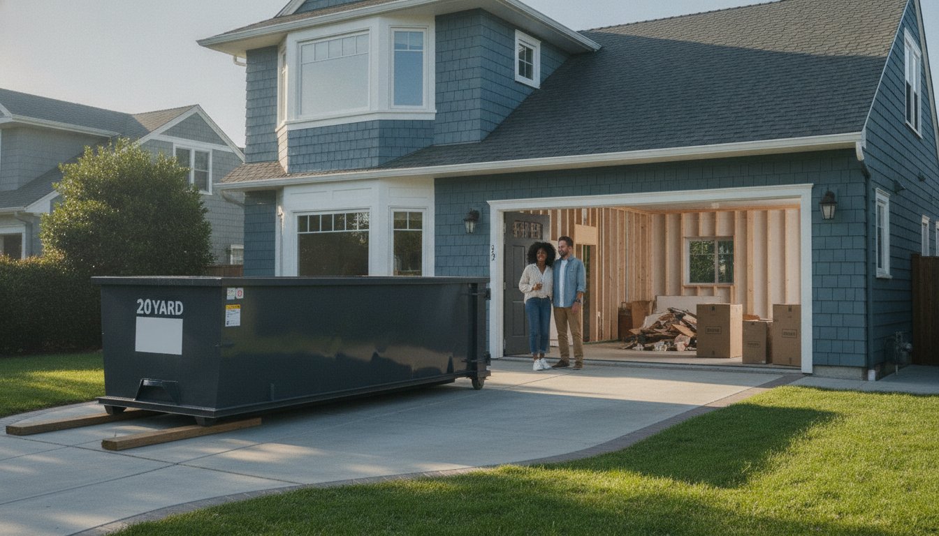 Dumpster Rental for Kitchen Remodel: Choosing the Right Size for 2026