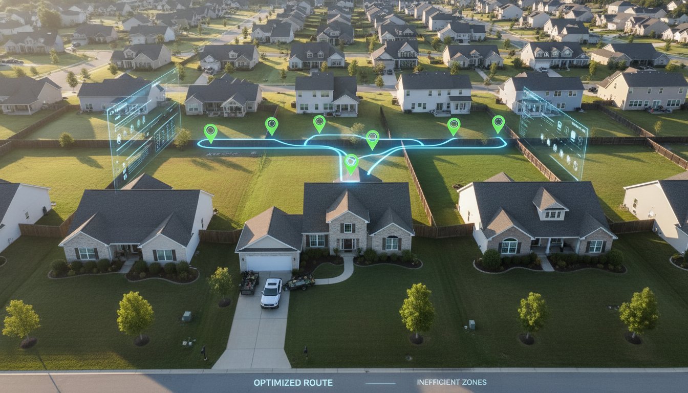 Lawn Care Logistics Management: The Strategic Guide to Route Density