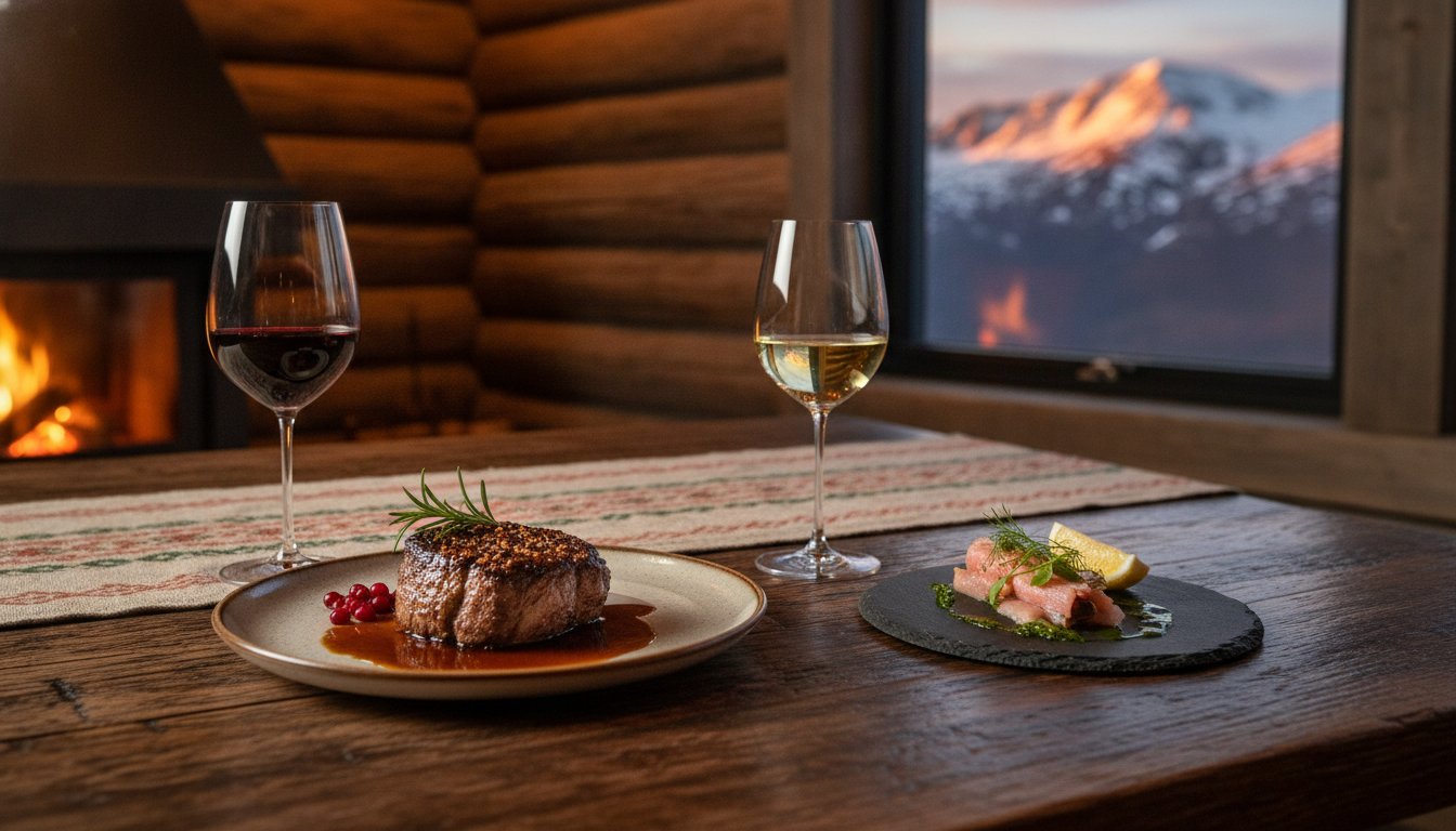 Mat og vin kombinasjoner til norsk mat: En guide til fjellets og havets smaker
