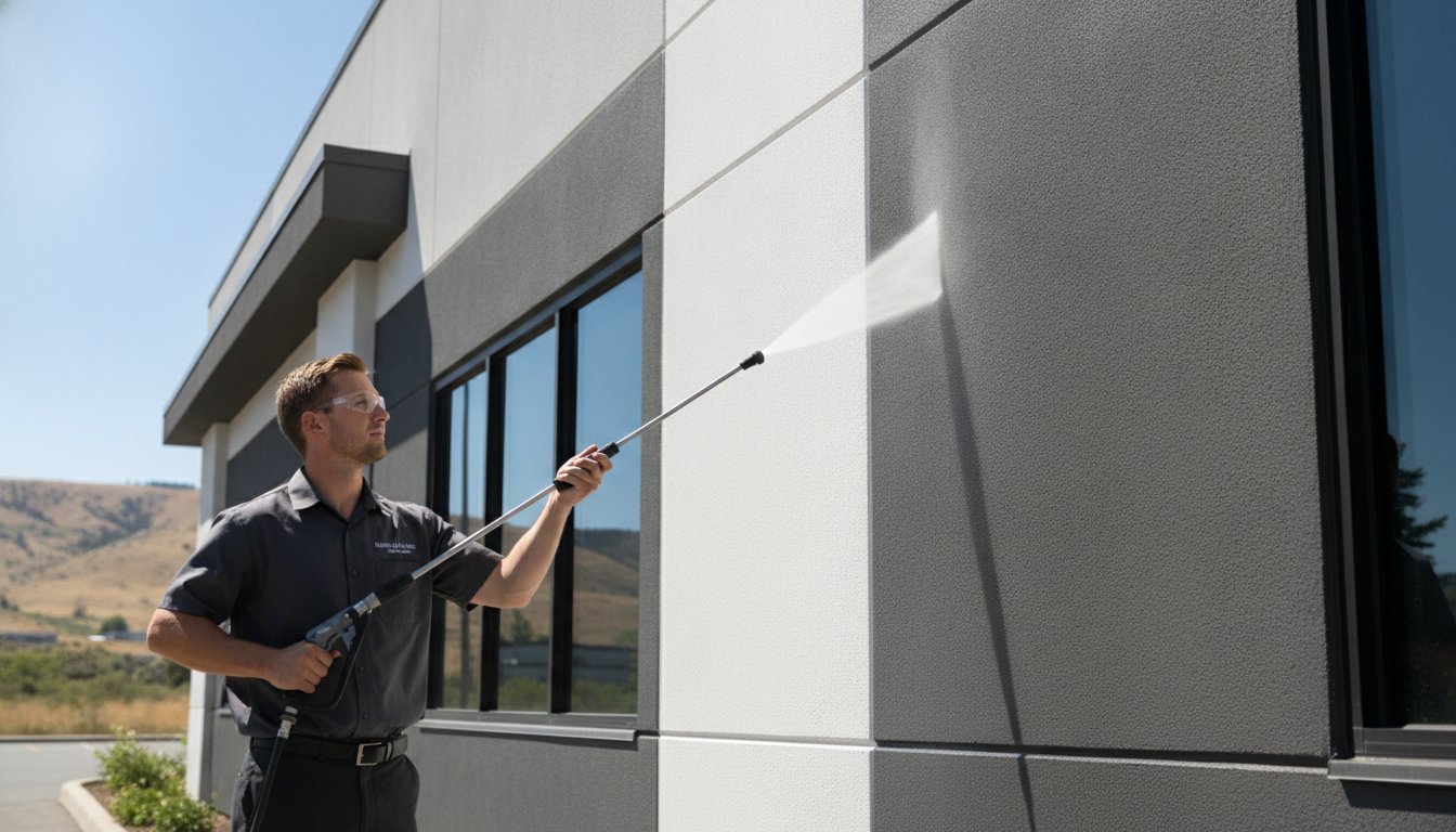 Commercial Property Exterior Cleaning in Kamloops: The 2026 Maintenance Guide