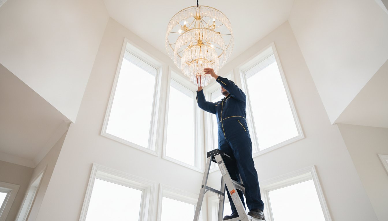 Professional Chandelier Installation Service in Sugar Grove: Safe & Elegant Lighting