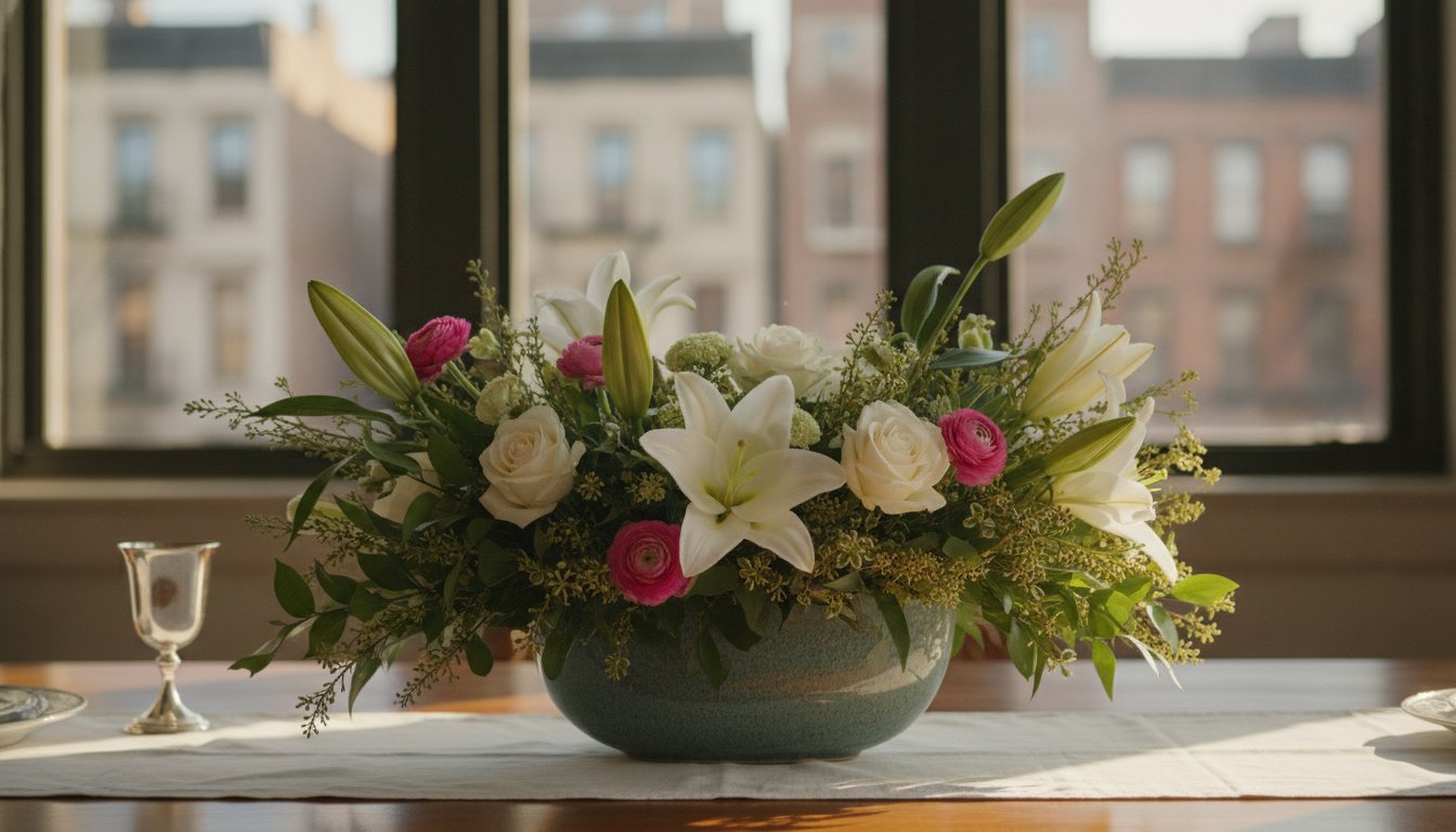 Passover Flowers NYC: The 2026 Guide to Seder Centerpieces & Gifts