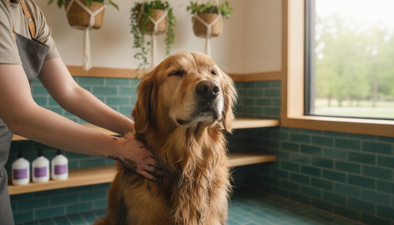 Therapeutic Mud Bath for Dogs in Glen Ellyn: A Holistic Skin Restoration Ritual