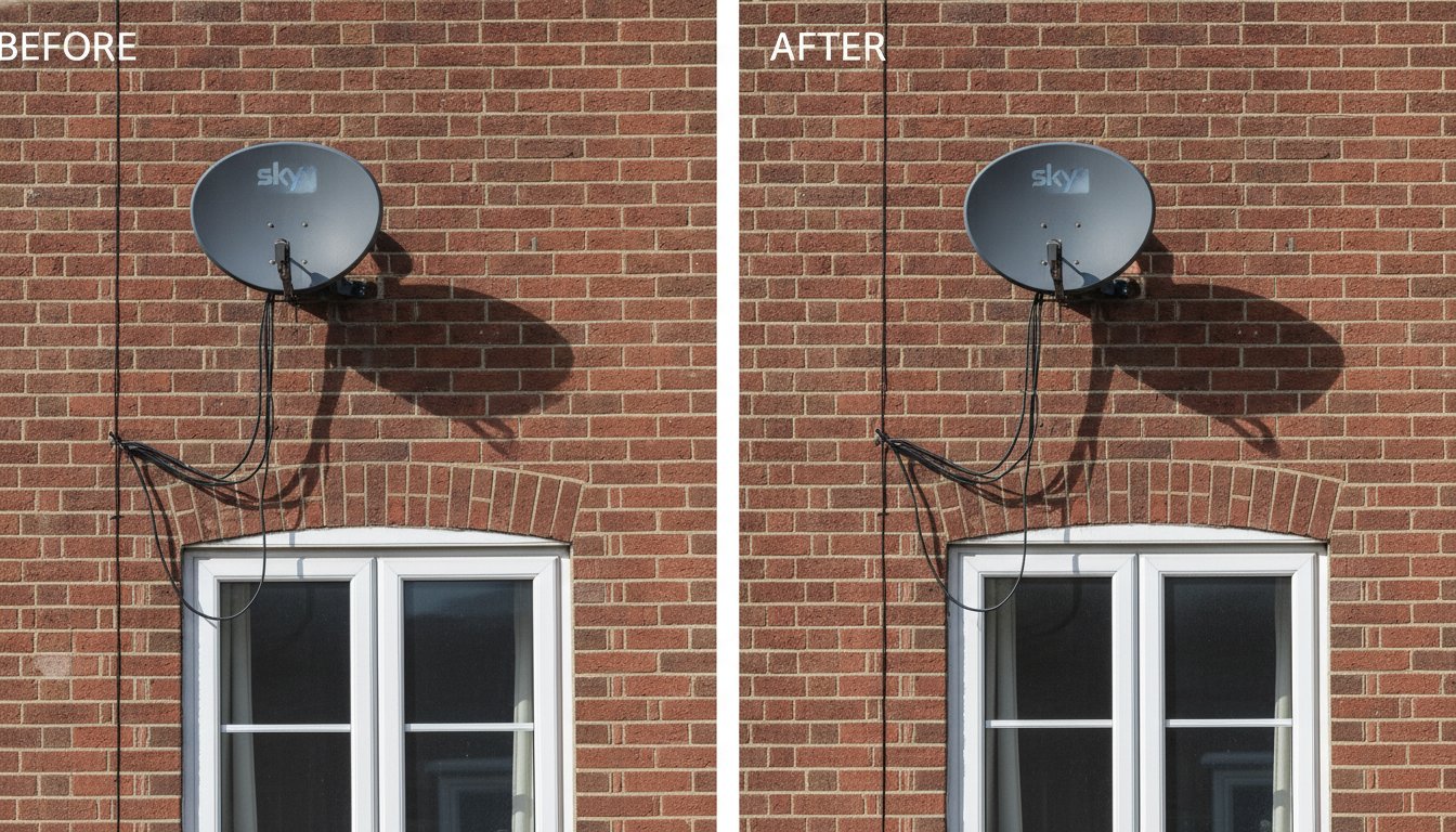Satellite Dish Cable Removal: The Complete UK Guide to Clearing Exterior Clutter