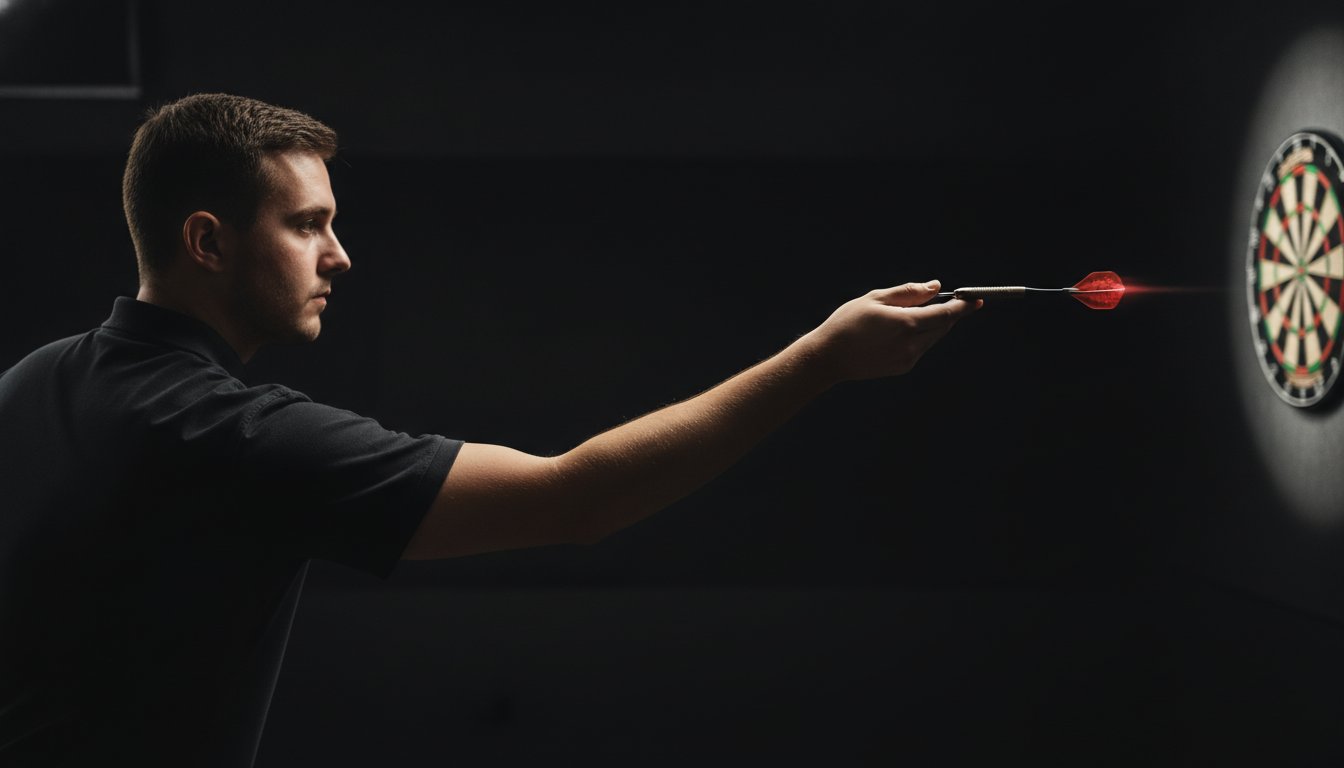 Darts dobótechnika fejlesztése: Profi útmutató a pontosság növeléséhez 2026-ban