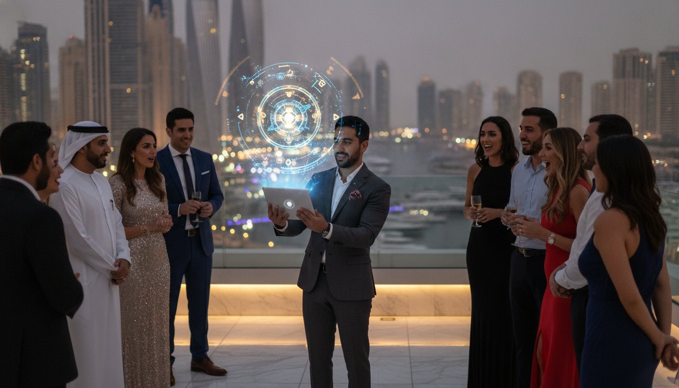 Entertainer for Party in Dubai Marina: Sophisticated Magic for Exclusive Events