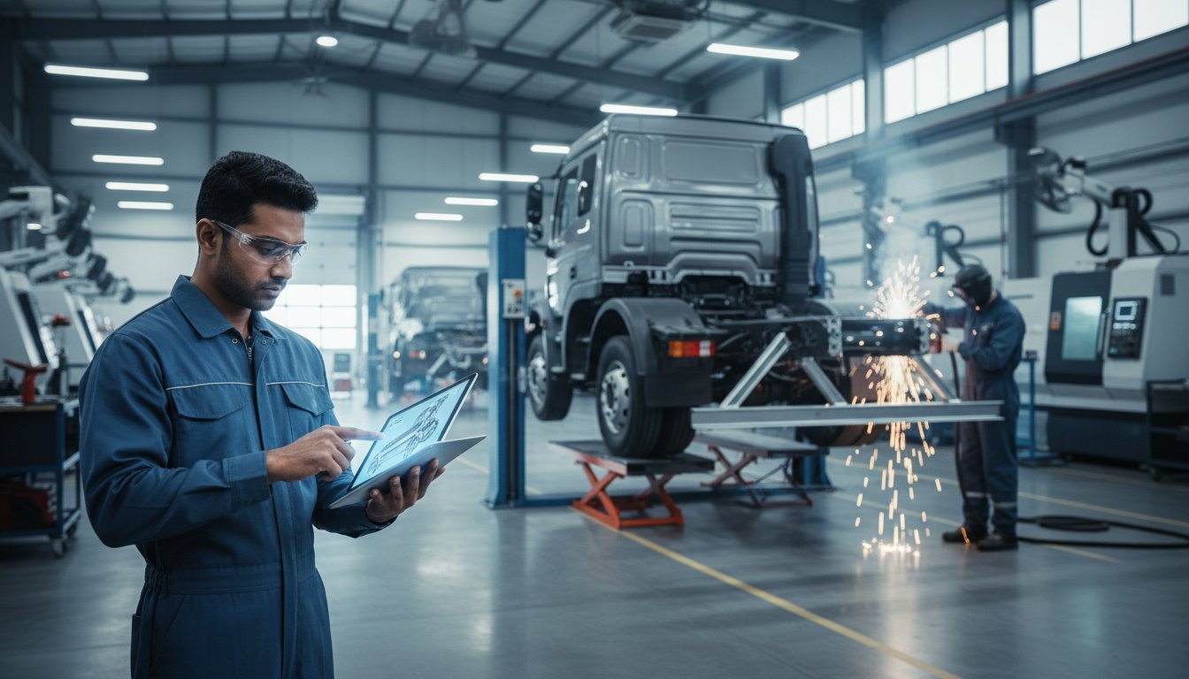 Expert Automotive Body Work in Sharjah: Custom Fabrication & Fleet Solutions