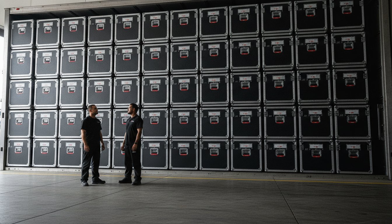 TruckPaX™ Truck Pack Cases: Engineering Logistical Efficiency for Professional Touring