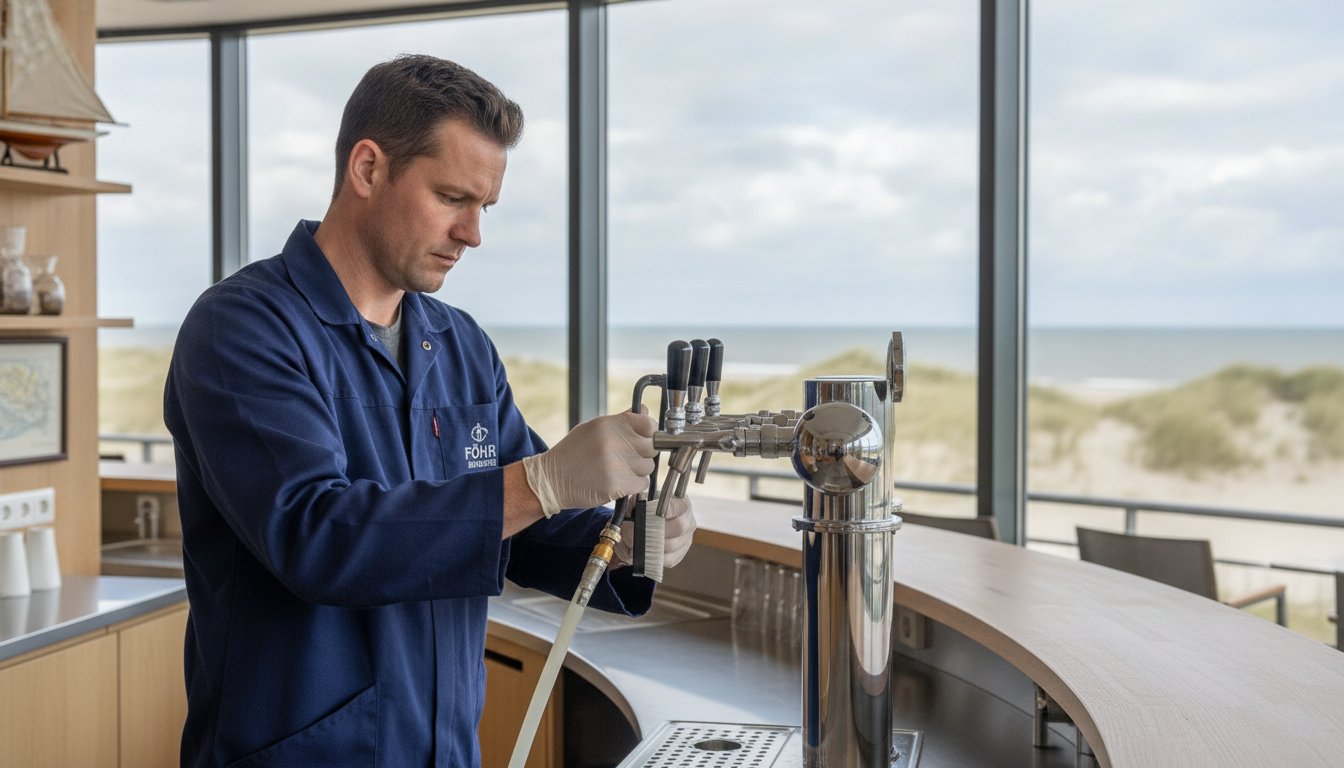 Zapfanlage reinigen lassen auf Föhr: Professionelle Hygiene für Ihre Gastronomie