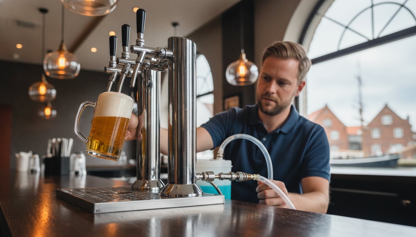 Bierleitungen chemisch reinigen in Flensburg: Profi-Service