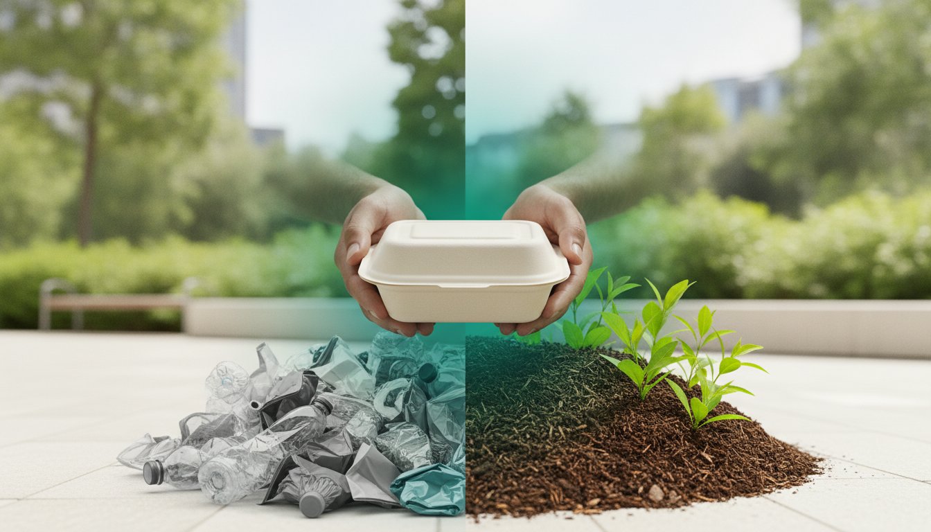 Reduce Plastic Pollution with Compostable Alternatives