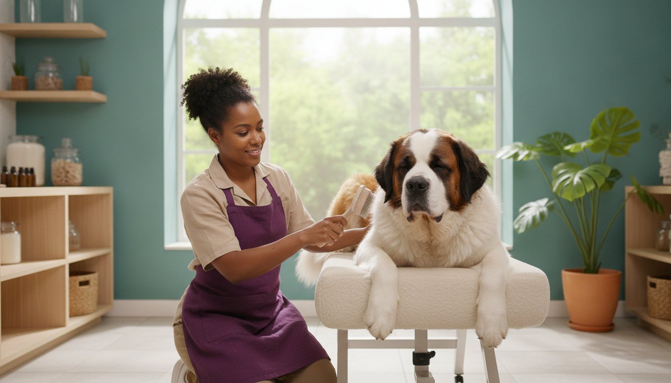 The Gentle Giant’s Retreat: Finding the Best Groomer for Giant Breed Dogs in Glen Ellyn