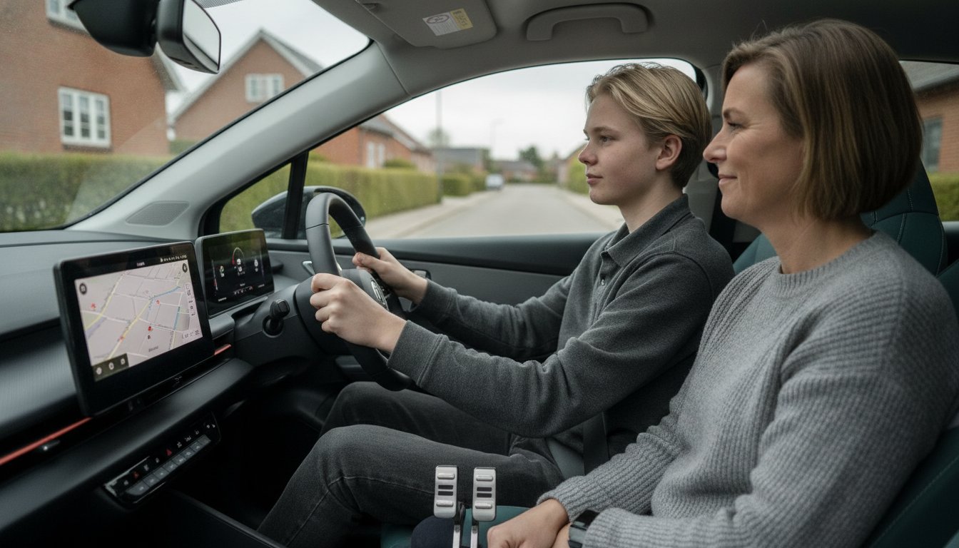 Øvelseskørsel i privat bil: Sådan dækker forsikringen i 2026 🚗