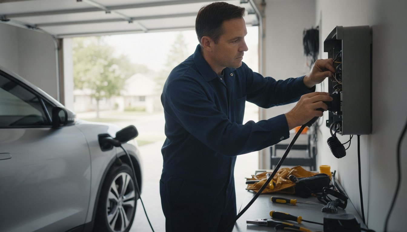Expert EV Charger Wiring Repair in Forest Park: Restoring Safe Home Charging