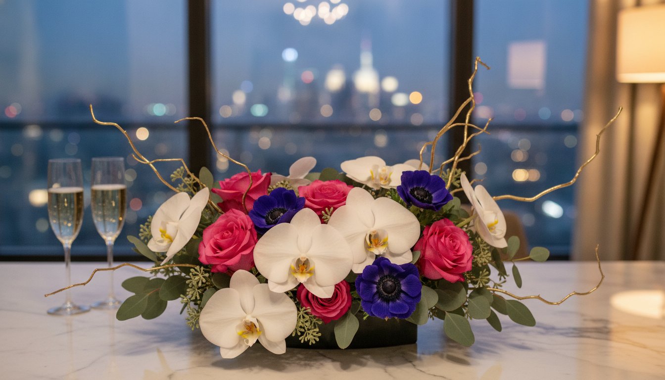 New Year's Eve Party Flowers in New York: The 2026 Design & Delivery Guide