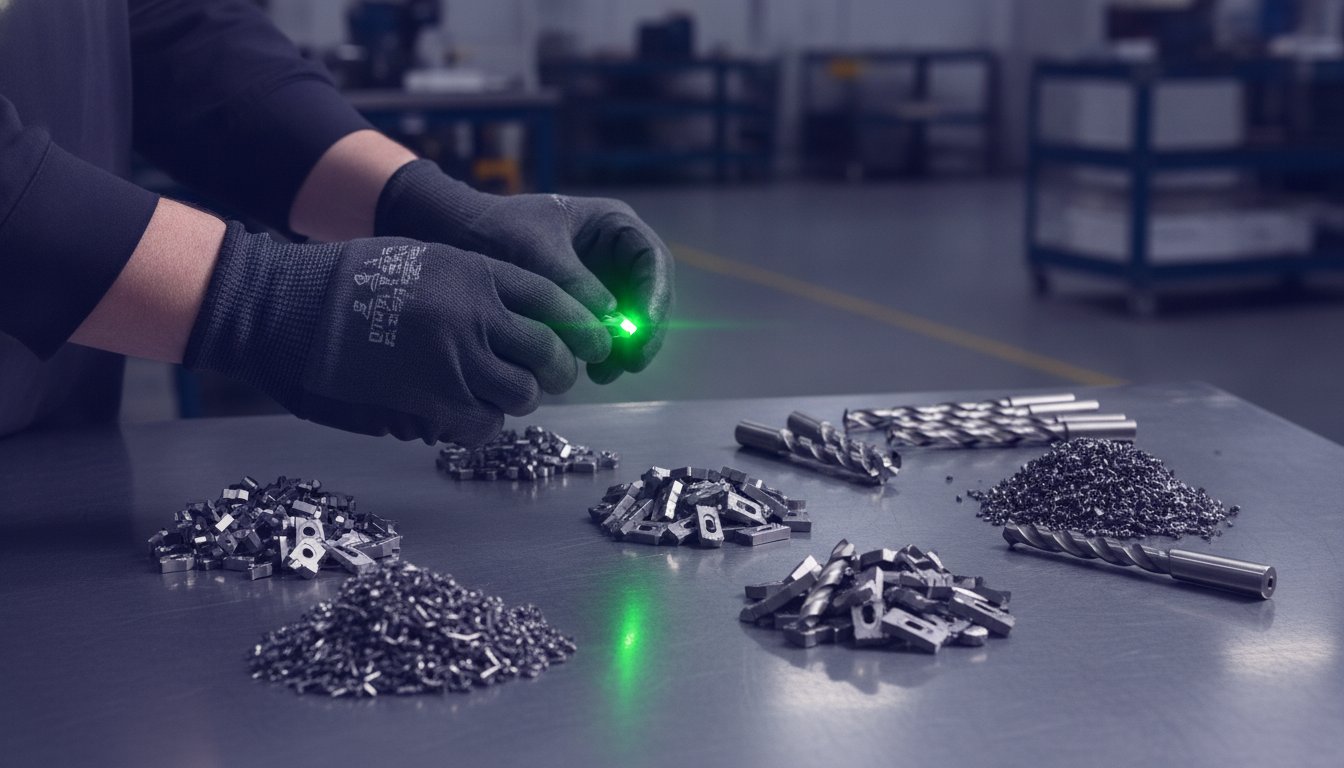 Identifying Different Grades of Tungsten Carbide for Maximum Scrap Value
