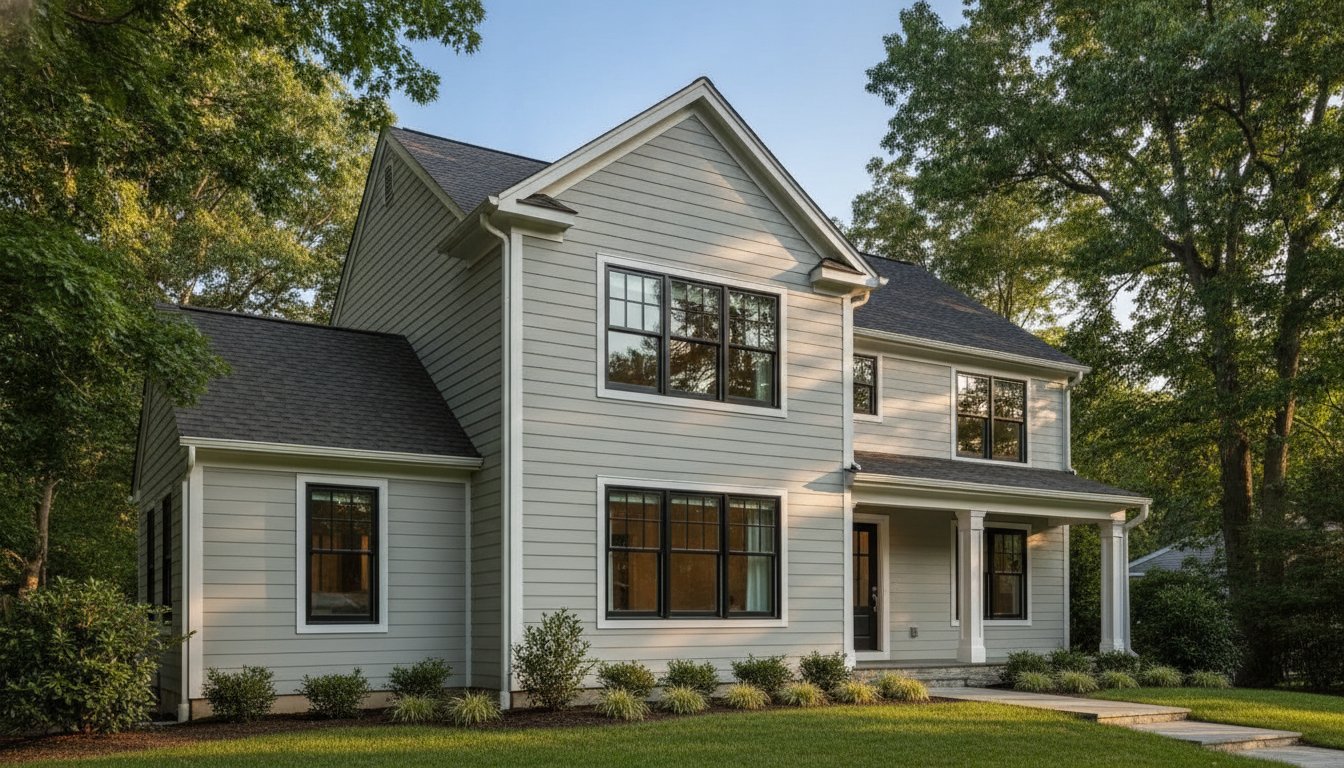 Elegant Black Composite Double-Hung Windows: A Guide