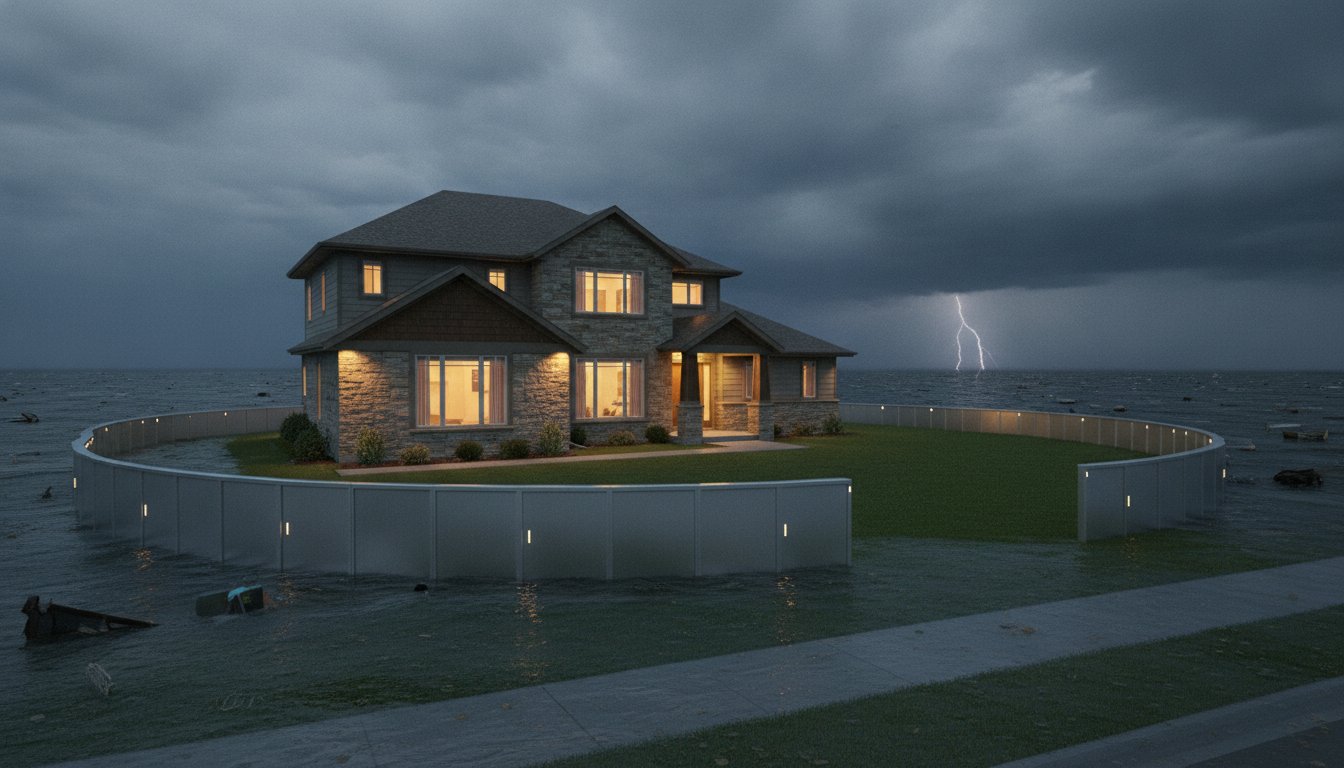 Alternatives to Raising a House in a Flood Plain: Strategic Fortification
