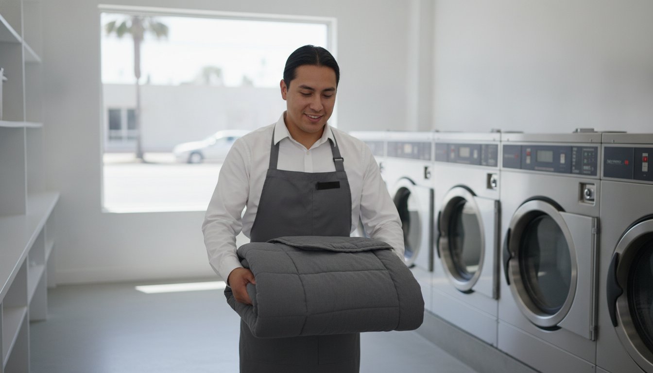Expert Weighted Blanket Laundry Service in Culver City: Stress-Free Cleaning