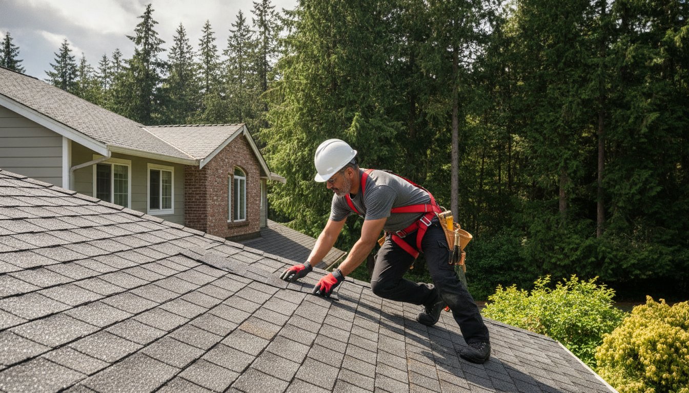 Redmond Asphalt Shingle Repair: Protecting Your Home from PNW Moisture