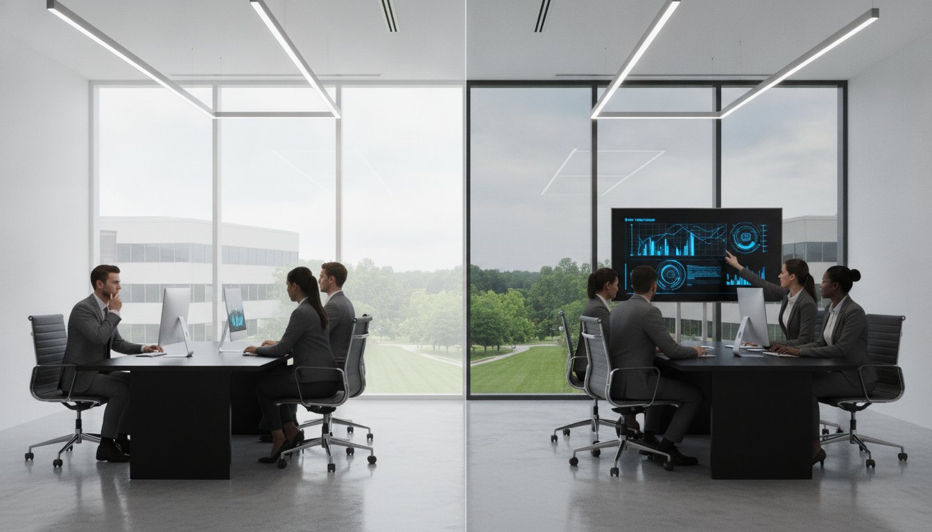 Anti-Glare Window Film for Office Buildings in NJ: The 2026 Executive Guide