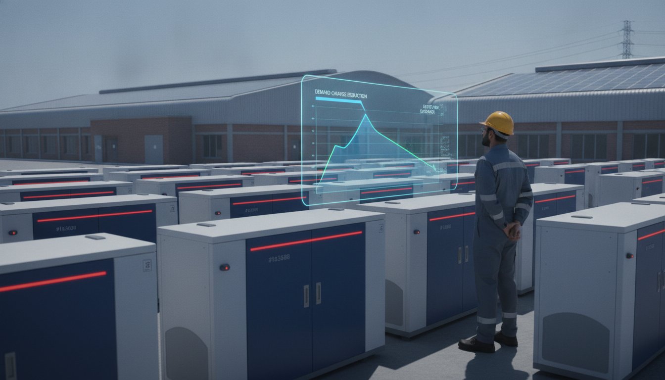 Demand Charge Reduction with Battery Storage: A 2026 Guide for Pakistan’s Industry