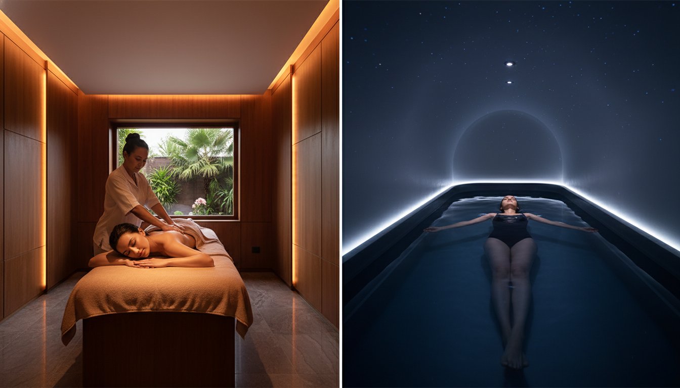 Float Therapy vs Massage in Bangkok: Which Path to Relaxation is Right for You?