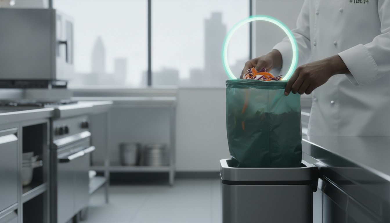 Compostable Food Waste Bags for Commercial Kitchens: A 2026 Hygiene Strategy