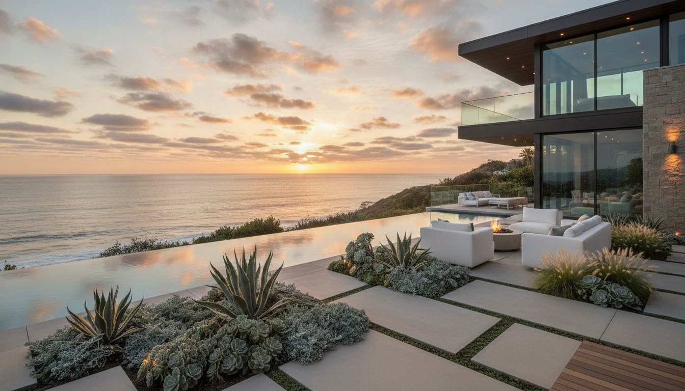 Landscape Design for Coastal Properties in California: The 2026 Guide to Marine-Resilient Luxury