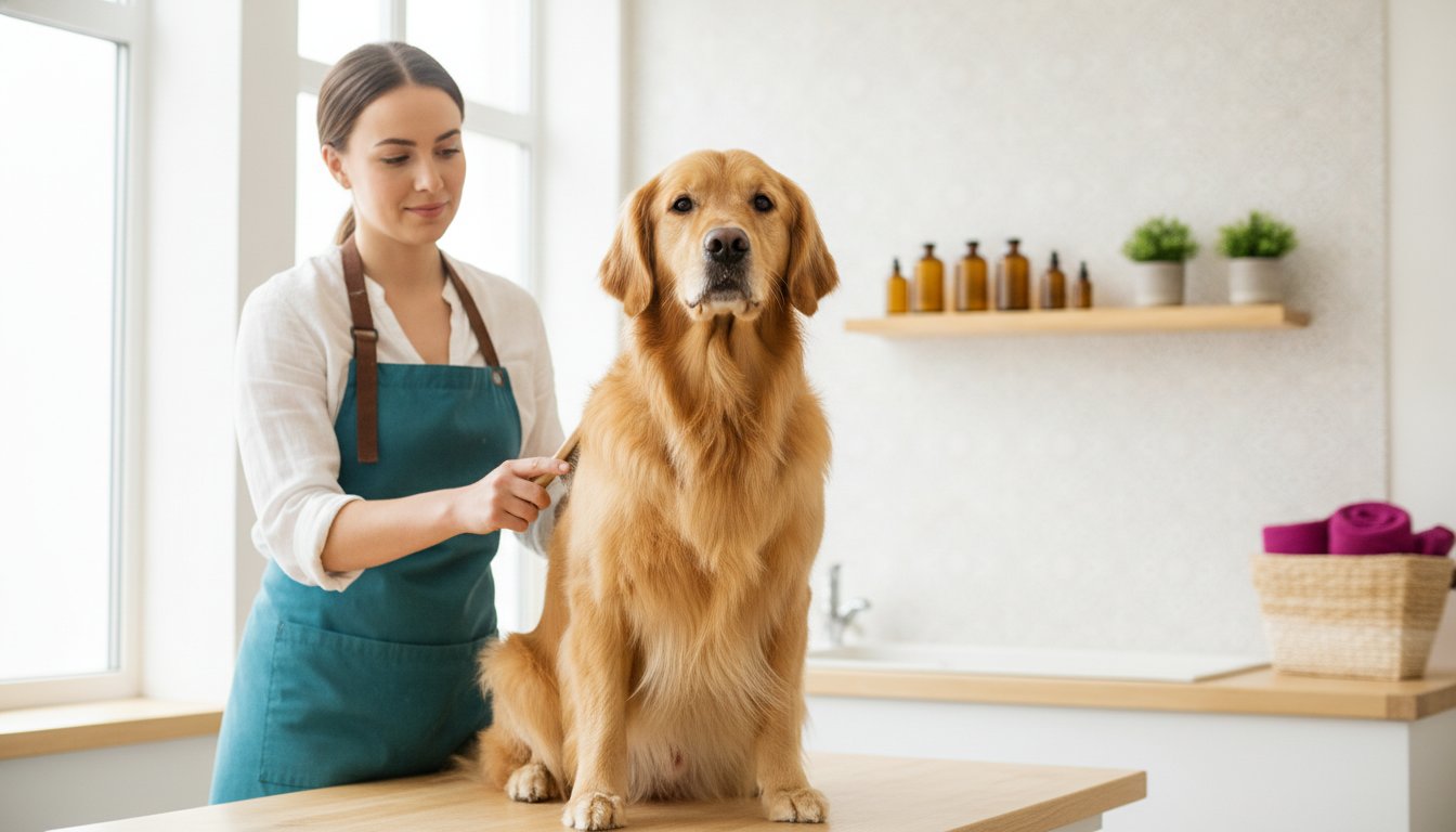 Professional Grooming for Long-Haired Dogs in Lisle: A Holistic Approach to Luxurious Coats