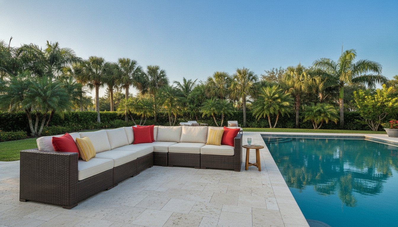 Luxury Wicker Patio Furniture for Naples Florida Homes