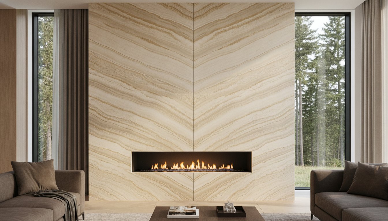 Best Stone for a Fireplace Surround in Ontario: A 2026 Luxury Slab Guide