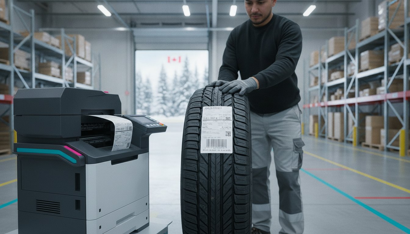 Reliable Canpar & FedEx Tire Shipping Labels in Canada