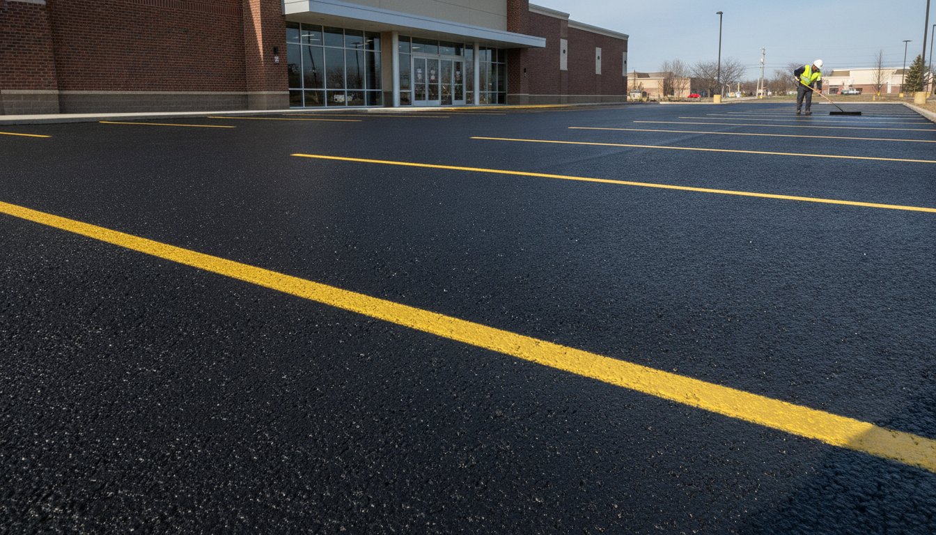Sealcoating for Retail Parking Lots: The 2026 Buyer’s Guide to ROI and Curb Appeal