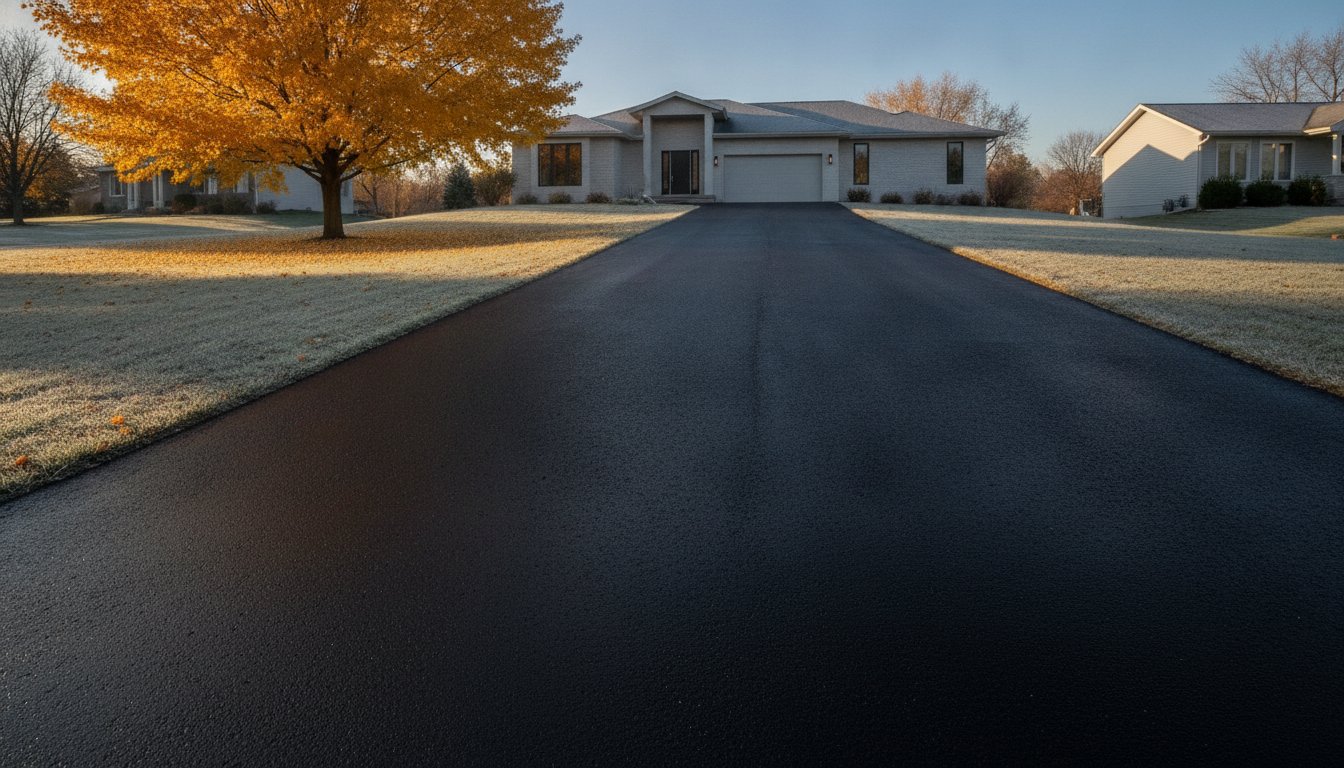 The Benefits of Sealcoating Before Winter in MN: Protecting Your Driveway from Road Salt