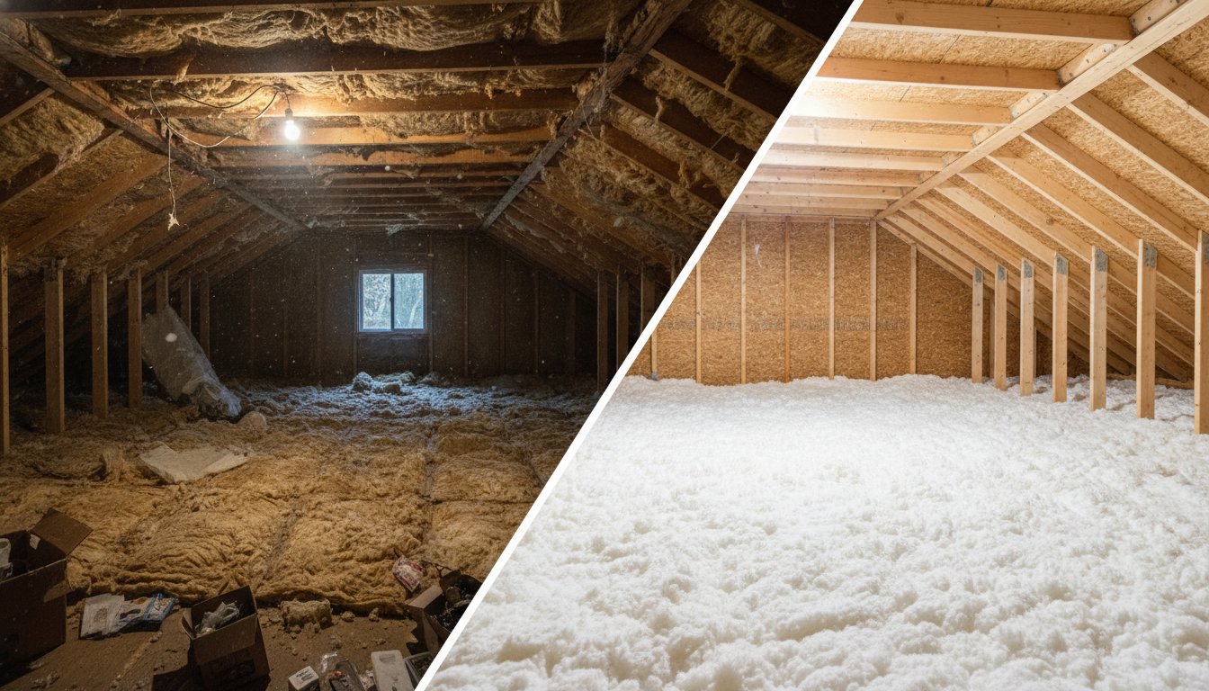 Insulation Removal and Replacement: The Homeowner’s Guide to a Fresh Start