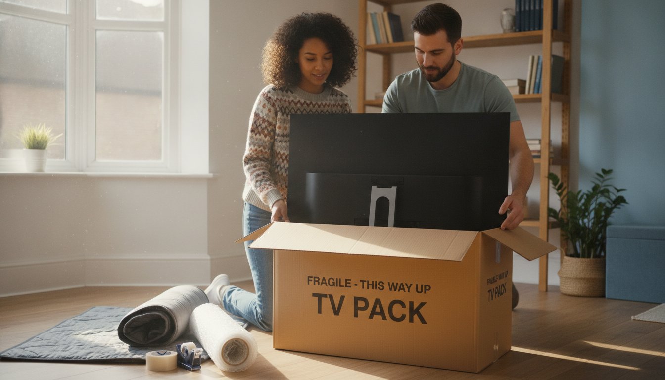 How to Choose the Best TV Moving Box in the UK: A Complete Packing Guide