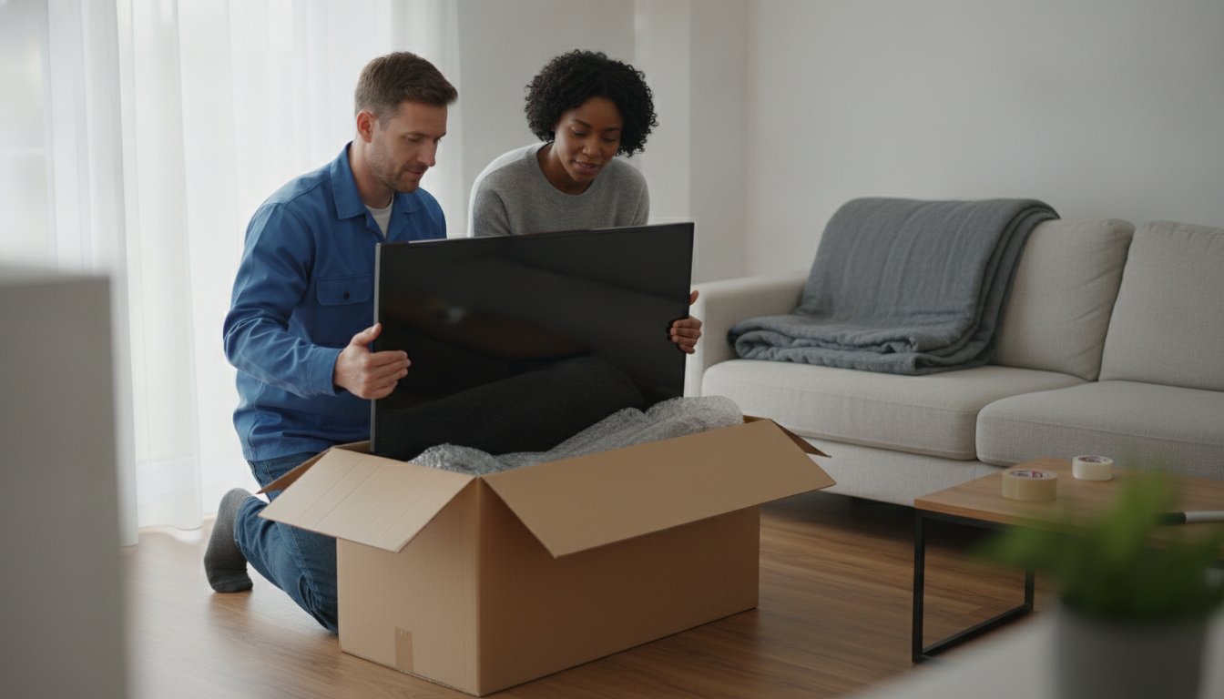 How to Pack a Large TV for Moving: The Ultimate 65-Inch TV Box Guide