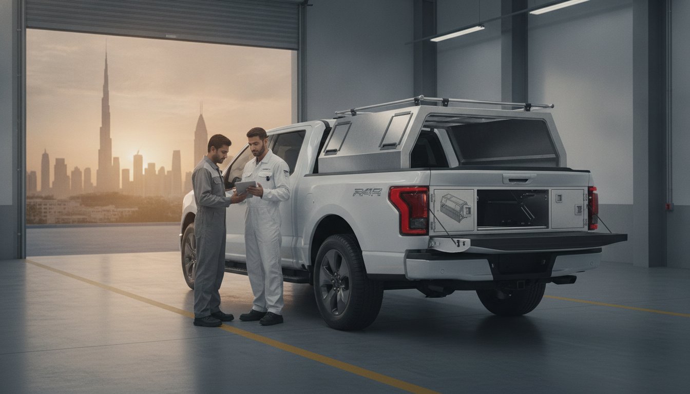Custom Tool Boxes for Work Trucks in the UAE: The Professional Fabrication Guide