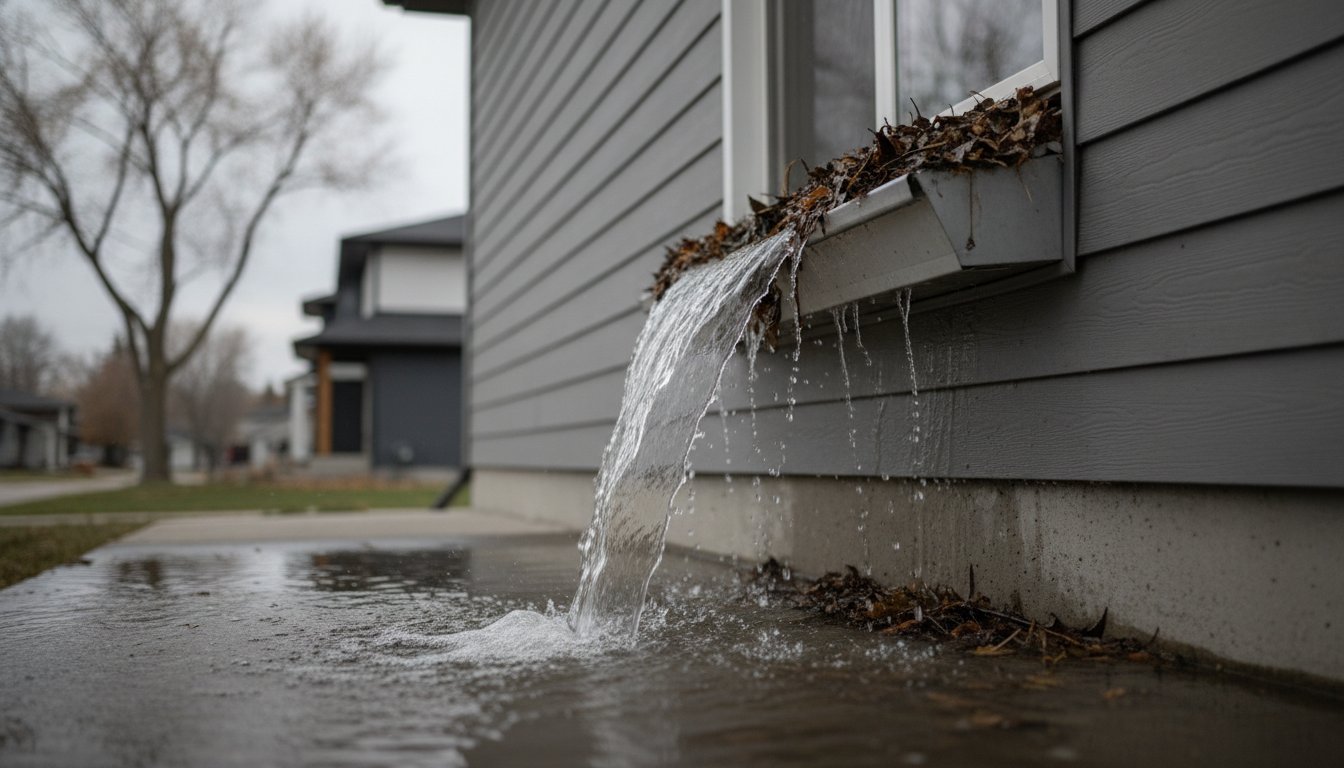 Preventing Water Damage from Clogged Gutters in Winnipeg: A Homeowner’s Guide for 2026