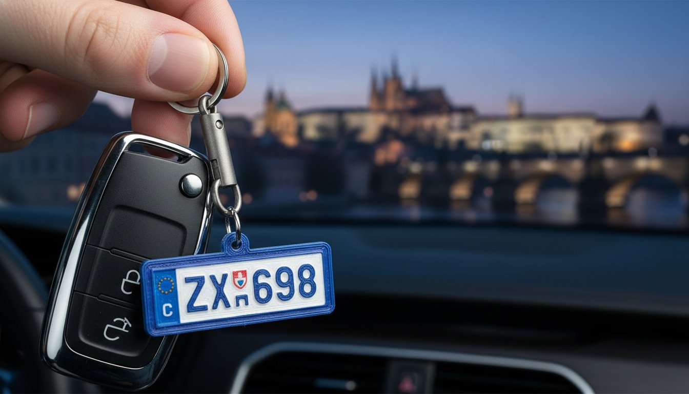 SPZ klíčenka na míru: Kompletní průvodce nejoblíbenějším dárkem pro rok 2026