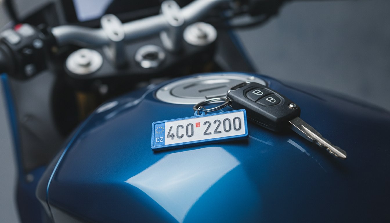 Originální klíčenka na motorku: 5 nápadů pro rok 2026, které potěší každého jezdce