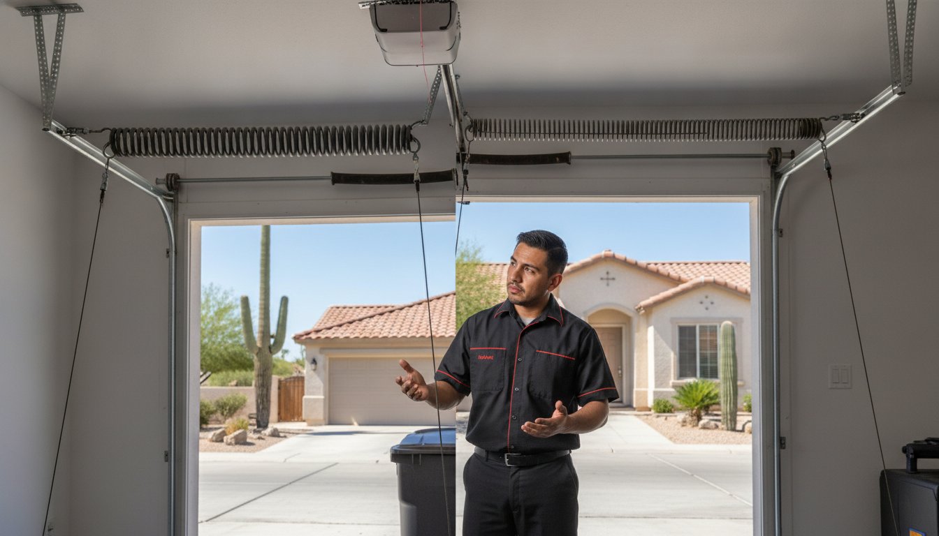 Garage Door Spring Types: Torsion vs. Extension Explained (2026 Guide)