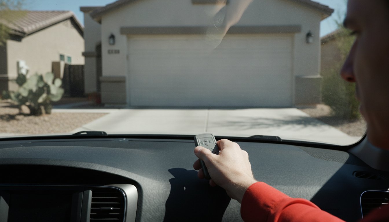 Garage Door Not Responding to Remote? 5 Common Fixes for Phoenix Homeowners