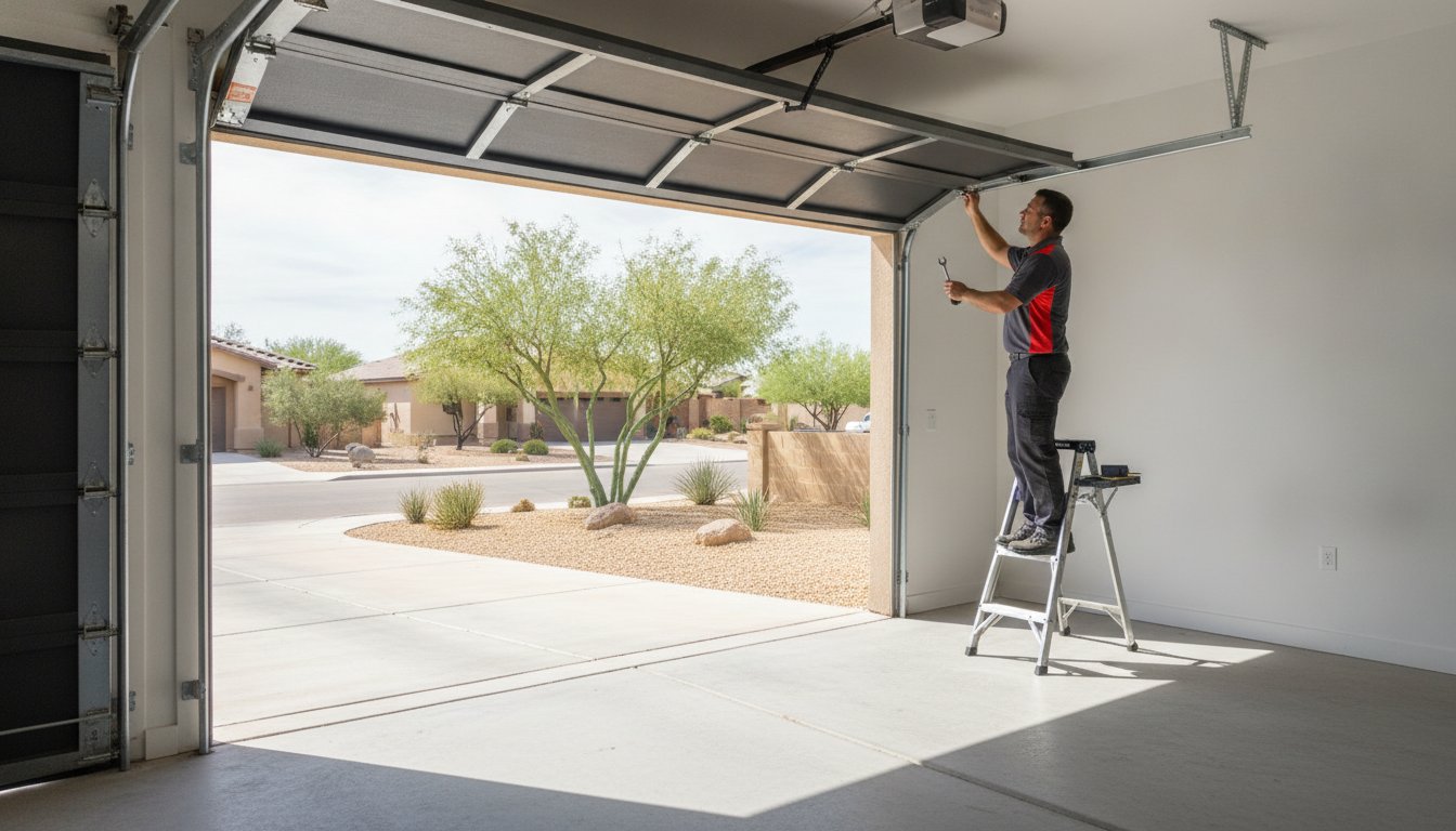 Common Garage Door Problems in Phoenix: A Homeowner’s Diagnostic Checklist